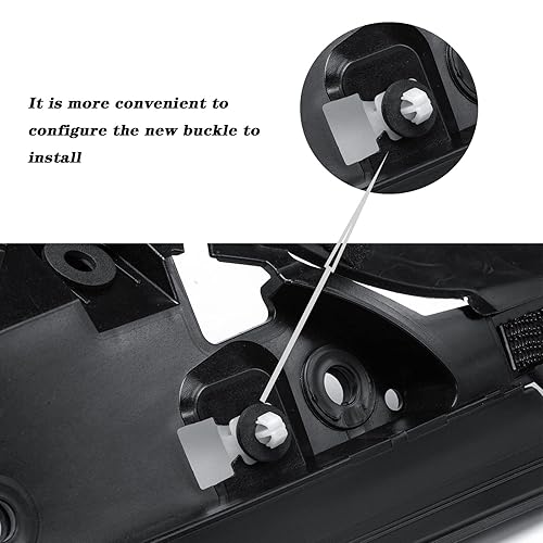 1Pc Windshield Outer Trim Pillar Molding 4 Door Compatible - View #7