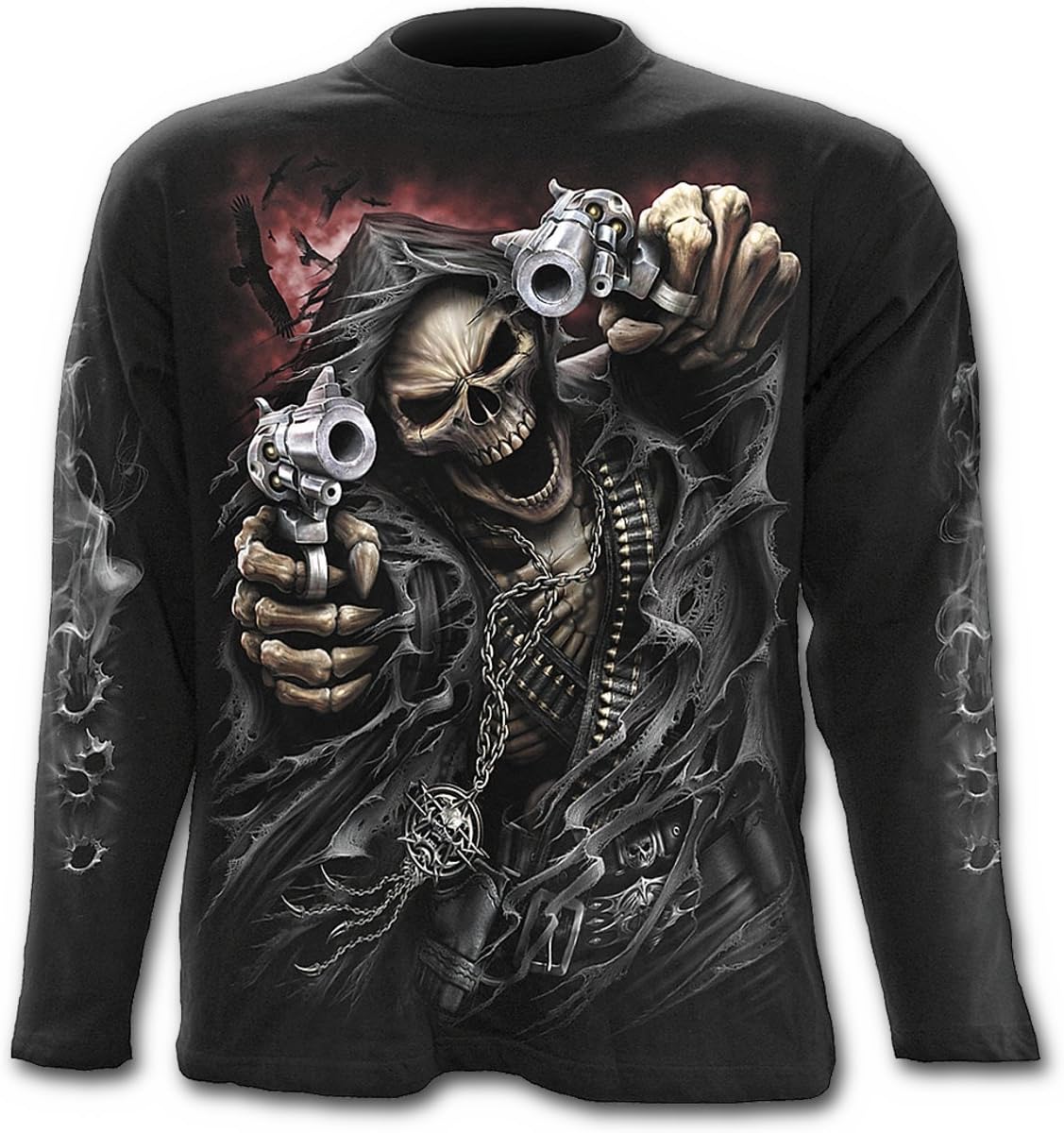 Spiral - Mens - ASSASSIN - Longsleeve T-Shirt Black