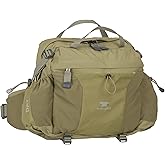 Mountainsmith Day Lumbar Waist pack, Running, Hiking, Cycling, Travel, and Outdoor Sport Activities with Dual Water Bottle Holders, Olive Green