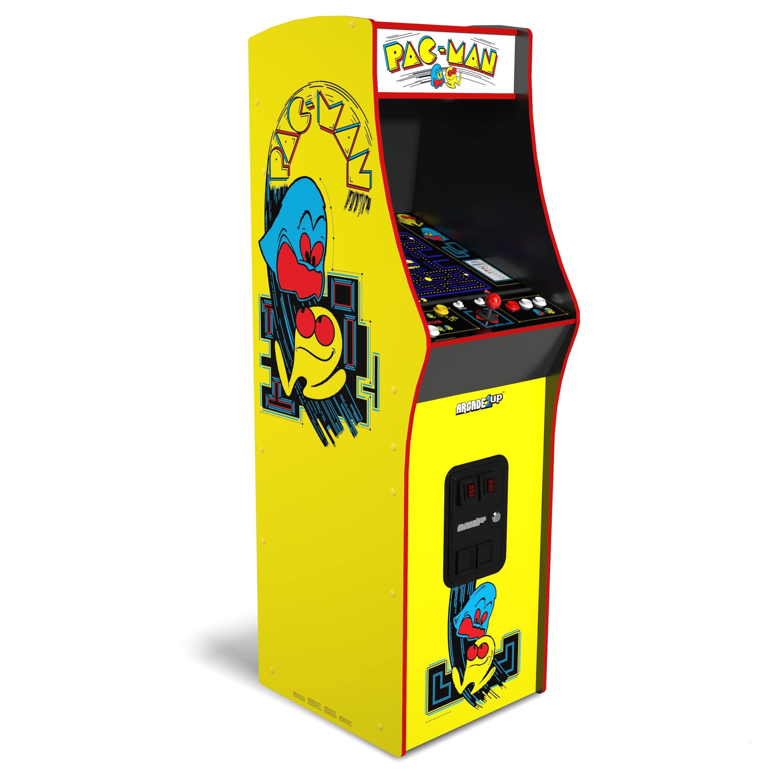 Arcade1Up PAC Man Deluxe Arcade Machine For Home 5 Feet Tall 14 