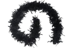 Handy Lidy 72" Long Thin Weight Turkey Chandelle Boa Women Adult Feather Boas