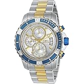 Invicta Men
s Pro Diver Quartz Multifunction Silver Dial Watch