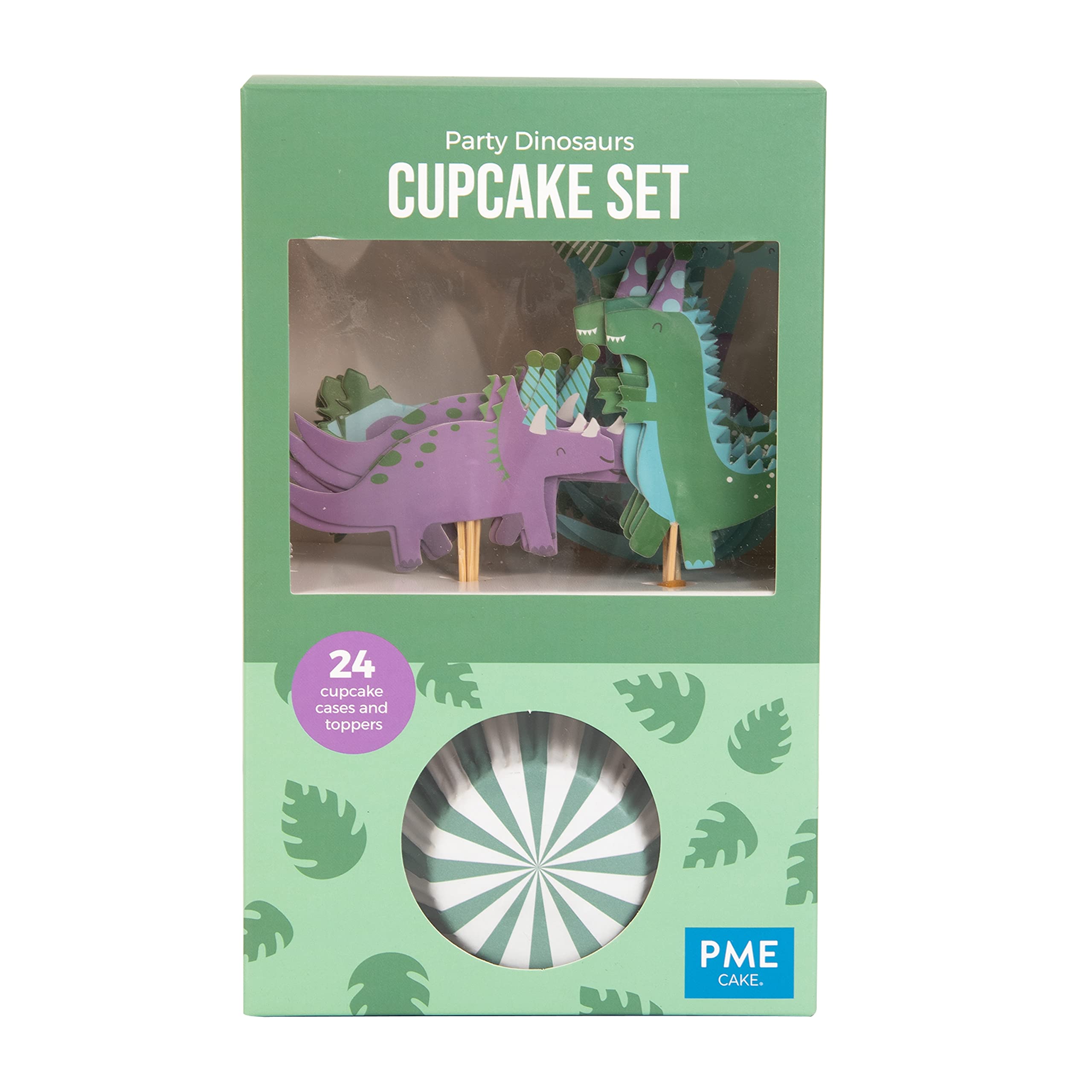 PME Cupcake Set - Party Dinosaurs, Set of 24 — image 1