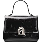 LA FESTIN Genuine Leather Handbag for Women, Mini Crossbody Purse & Top Handle Bag