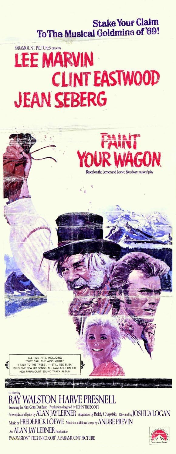 Paint Your Wagon (1969) 14 x 36 Movie Poster Insert Style A Amazon