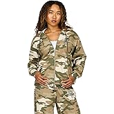 Forever 21 womens Boyfriend Zip Up Hoodie With Graphics