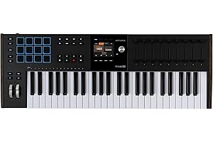 Arturia KeyLab 49 mk3 Black — 49 Key USB MIDI Keyboard Controller with Analog Lab Pro Software Included