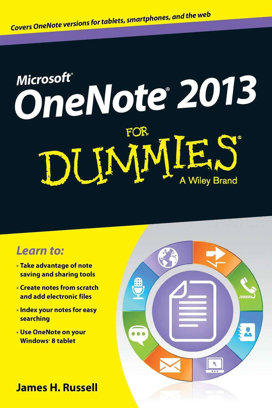 Onenote 2013 For Dummies Amazon Co Uk Russell 9781118550564 Books