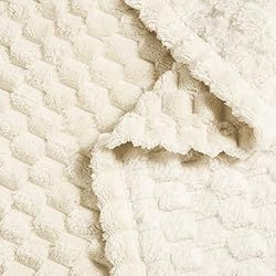 Vessia Flannel Fleece Throw Blanket(50x70 inch), 3D