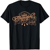 Harry Potter Three Broomsticks T-Shirt, Small, Black