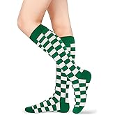 Benefeet Sox Knee High Socks for Women Girls Patterned Long Tube Socks Athletic Casual Cotton Stockings