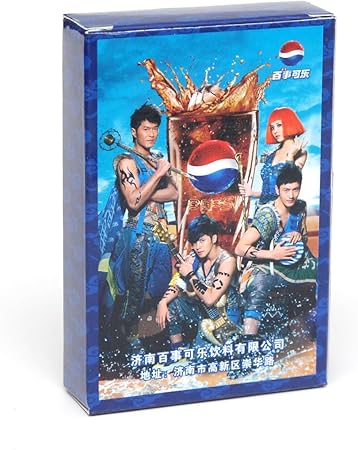 Amazon 中国 ペプシコーラ 百事可乐 ノベルティ トランプ カードゲーム トランプ おもちゃ