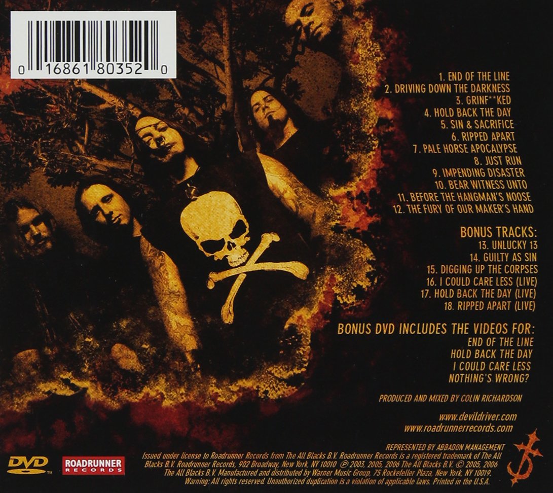 Fury Of Our Maker S Hand Devildriver Bonus Dvd Amazon De Musik Fury Of Our Maker S Hand Devildriver Bonus Dvd Amazon De Musik