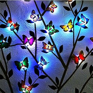 (Pack of 24) 3D Luminous Butterfly Wall Stickers Decor Art Decorations, Home Decorations Art Decor Wall Stickers for Wall Decor Home Art Kids Room Bedroom Decor