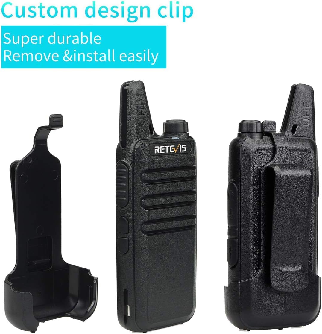 Retevis RT622 Walkie Talkies for Adults Mini 2 Way Radio Rechargeable, 113g Portable Radio, VOX, PMR446 - Image 4