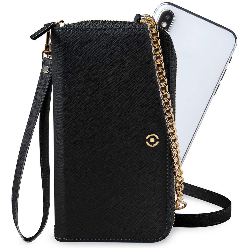 Celly VENERE Clutch for Smartphones up to 6.5 Inches Black