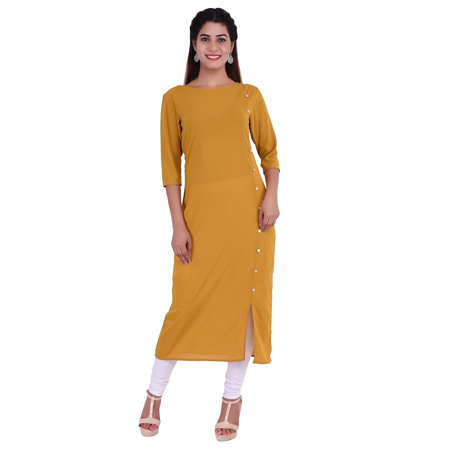 open button kurti