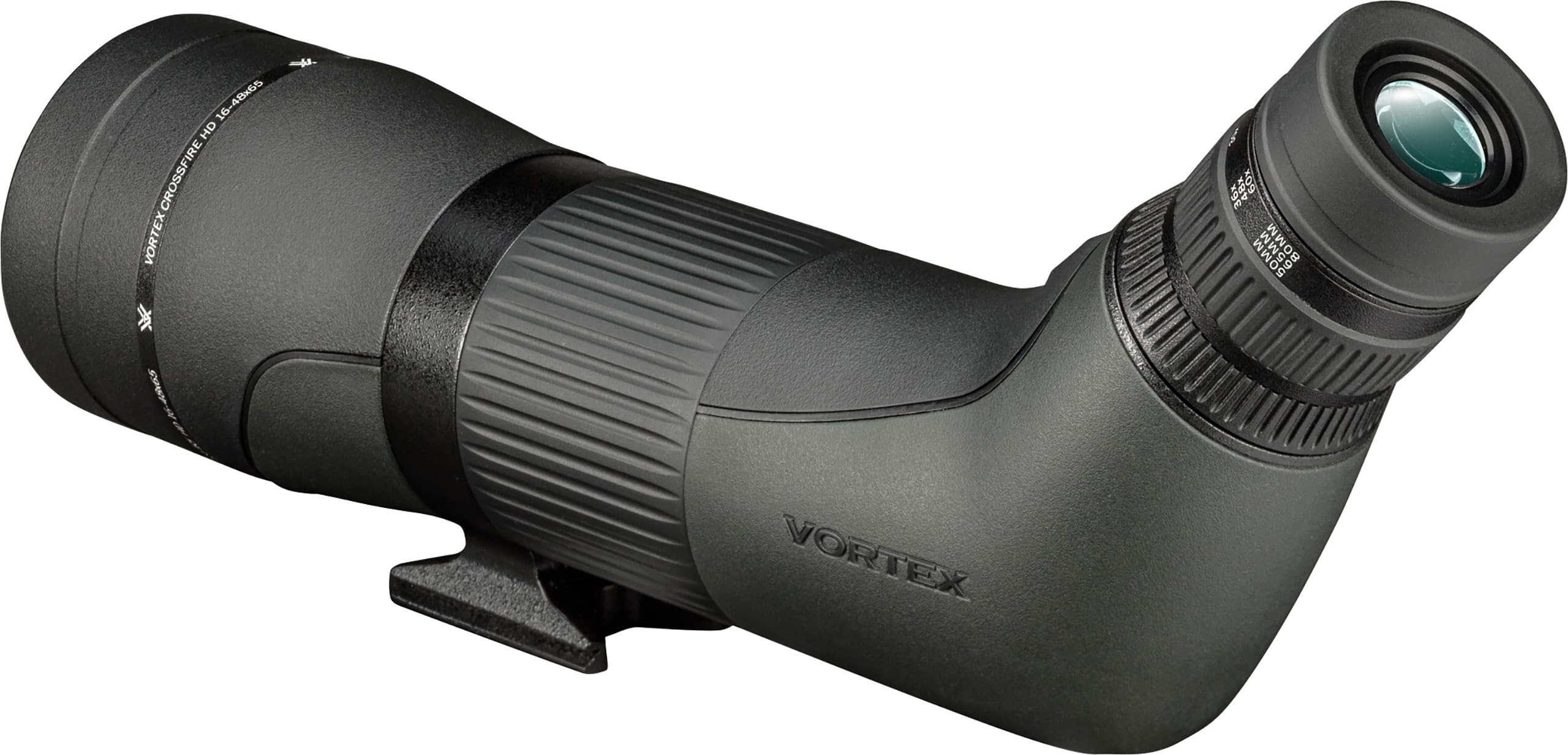 Vortex Optics Crossfire HD Spotting Scopes - HD Optical System, Wide Field of View, Helical Focus, Tripod Adaptable, Rubber Armor, Waterproof, Fogproof, Shockproof - Unlimited, Unconditional Warranty