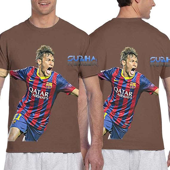 Amazon Co Jp 夏季 ネイマール 3 メンズ Tシャツ 吸水速乾 トップス 男女兼用 チおしゃれtシャツメンズトップス 3dプリント 夏服 抗菌防臭 クルーネック おしゃれ おおきいサイズ 柔らかい 快適 半袖 スポーツ Tシャツ Clothing Accessories