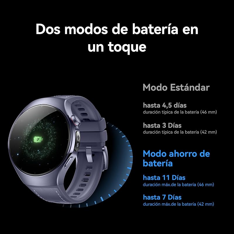 Watch 5, 46mm Smartwatch, con eSIM, ECG, para Android e iOS, Morado