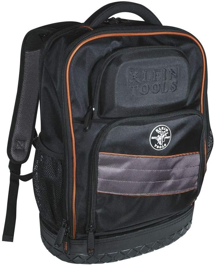 Klein Tools Electrician Backpack 25 Pockets Laptop Compartment Tradesman Pro