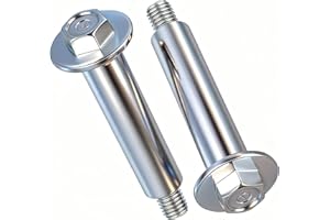2 Pack 90102-VG3-000 RR Wheel Shaft Bolt, 90102VG3000 Rear Wheel Axle Bolt, Replacement for Honda 21-Inch Self-Propelled Lawn