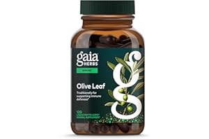 Gaia Herbs Olive Leaf - Traditional Immune Health Support - Immune System Supplement with Olive Leaf Extract & Oleuropein* - 120 Vegan Liquid Phyto-Caps (120 Servings)