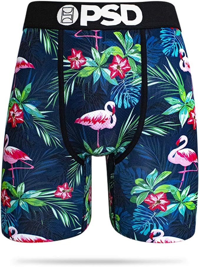 PSD Underwear mens Hawaiian Flamingo
