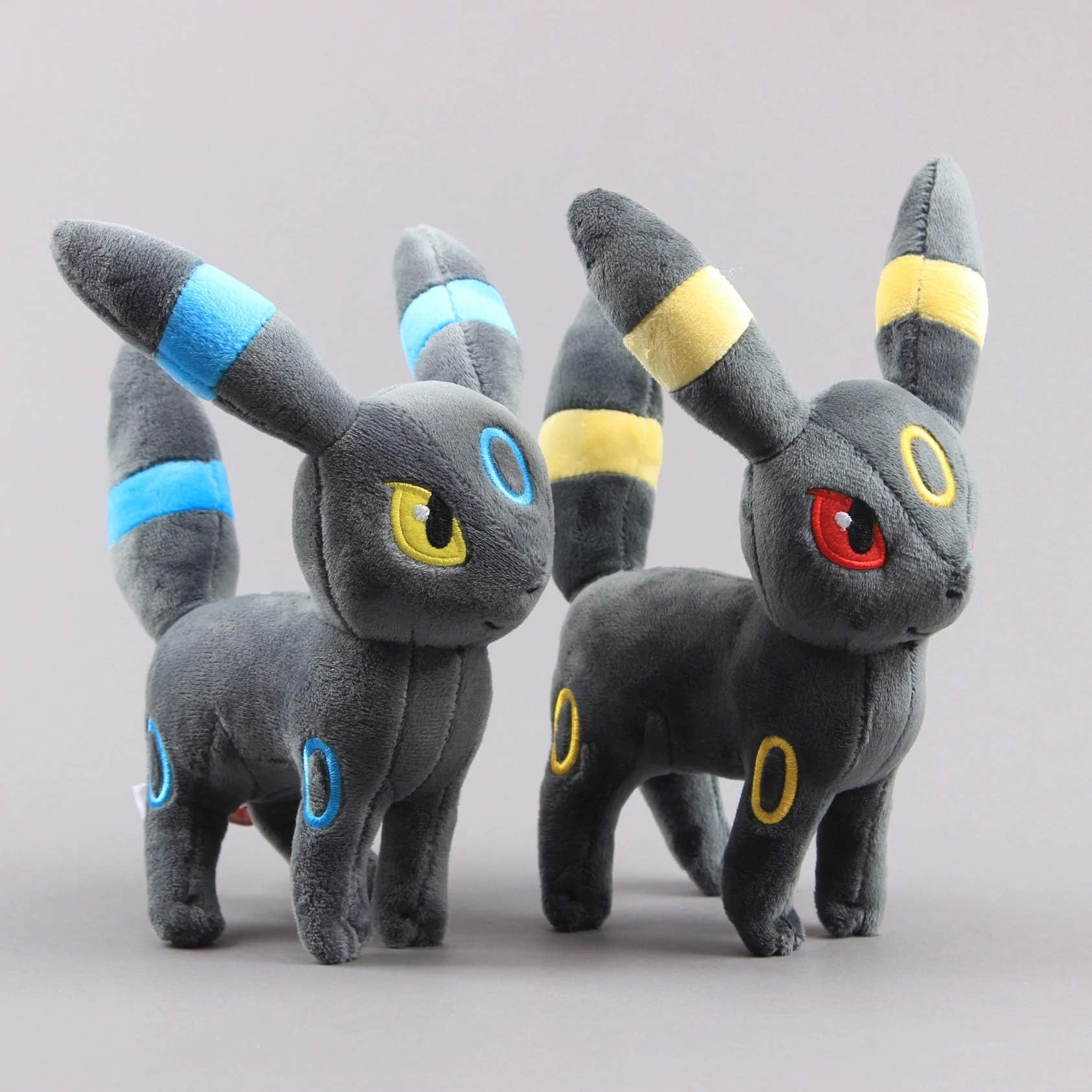 NamekPlanet - Set of 2 Plushies Umbreon Shiny and Normal Soft Toy Plush Doll - 20cm