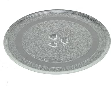 DeClean Microondas Plato 24,5 cm Plato de Cristal Platos ...