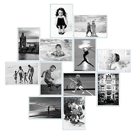 TOPTOX Marco magnético de Bolsillo para Fotos, para Fotos de 4 x 6 ...