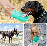 Emwel Dog Water Bottle 550ml Portable Leak Proof Pet Drinking Feeder view 7