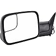 ZAPOSTS Towing Mirror Replacement Fit forfor 1994 1995 1996 1997 DodgeRam 1500,Ram 2500 Ram 3500.Pickup Truck Power Adjustment No Heated Manual folding Side View Mirror Driver Side