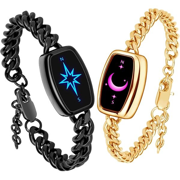 Amazon.com: PNMNBW Long Distance Touch Bracelets for Couples