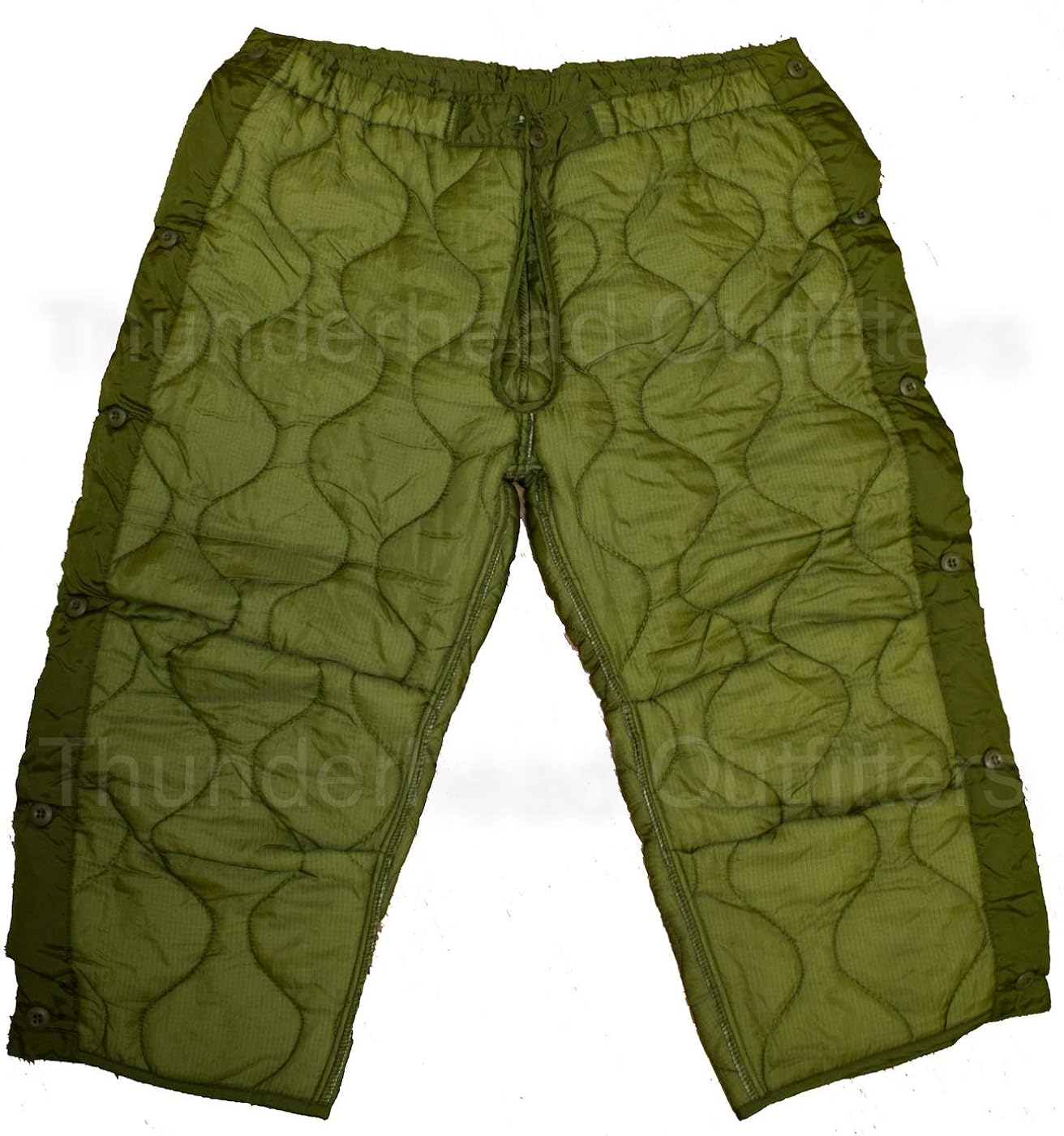 Military Field Pant Liner Cold Weather Trousers Quilted