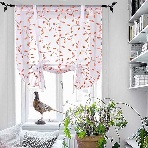 Amazon Com Keqiaosuocai 42 Wide Embroidery Balloon Shade White