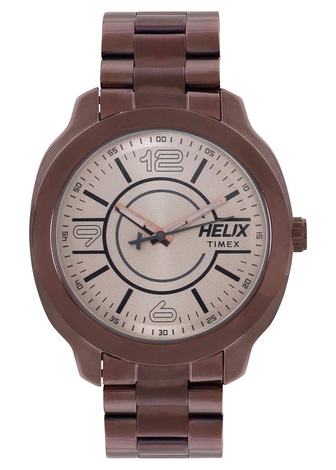 timex helix rose gold