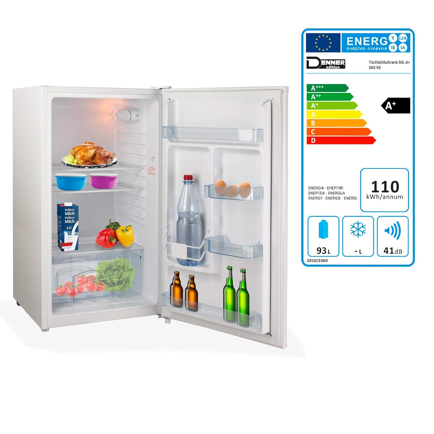 Kühlschrank Zu Kalt Auf Niedrigster Stufe Tischkühlschrank DKS 93 A+: Amazon.de: Elektro-Großgeräte