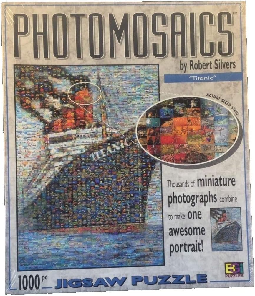 Photomosaics - Titanic 1000 Jigsaw Puzzle
