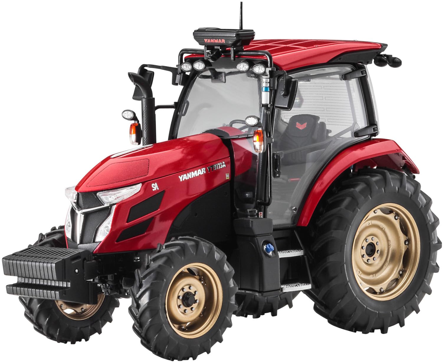 Hasegawa 66108 1/35 Yanmar Tractor YT5113A, Robot Tractor Model Kit, Multi-Colour