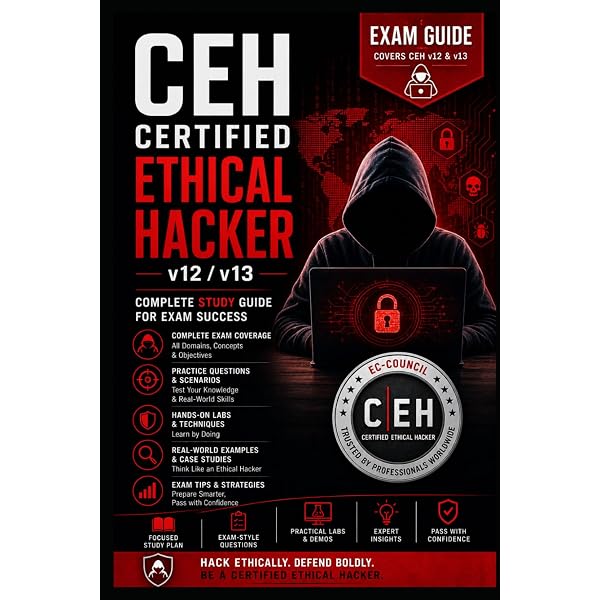 Amazon.com: Certified Ethical Hacker CEH v13 STUDY GUIDE 2026–2028