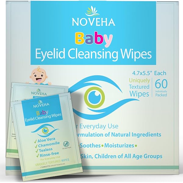 40 Lingettes Stériles Pour Paupières Bébé - The Eye Doctor - Douces, Sans Parfum, Individuelles - Soins Yeux Sensibles