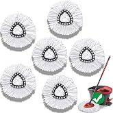 Mop Head Replacement for O-Cedar Easy Wring 1-Tank System, Mop Refills | Compatible with Cedar Easywring 1-Tank System,Microfiber, Deep Cleaning, Machine Washable, Easy-to-Replace, 360&deg; Rotation