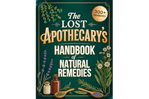 The Lost Apothecary’s Handbook of Natural Remedies: Herbal Remedies and Step-by-Step Recipes to Build Your Own Apothecary for Everyday Wellness, Natural Support, and Sustainable Balance