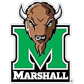 Marshall Thundering Herd Sports Team Jumbo Mascot Vinyl Decal Sticker Officially Licensed Collegiate Product