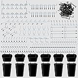 Daanxw 248PCS Pegboard Accessories Organizer