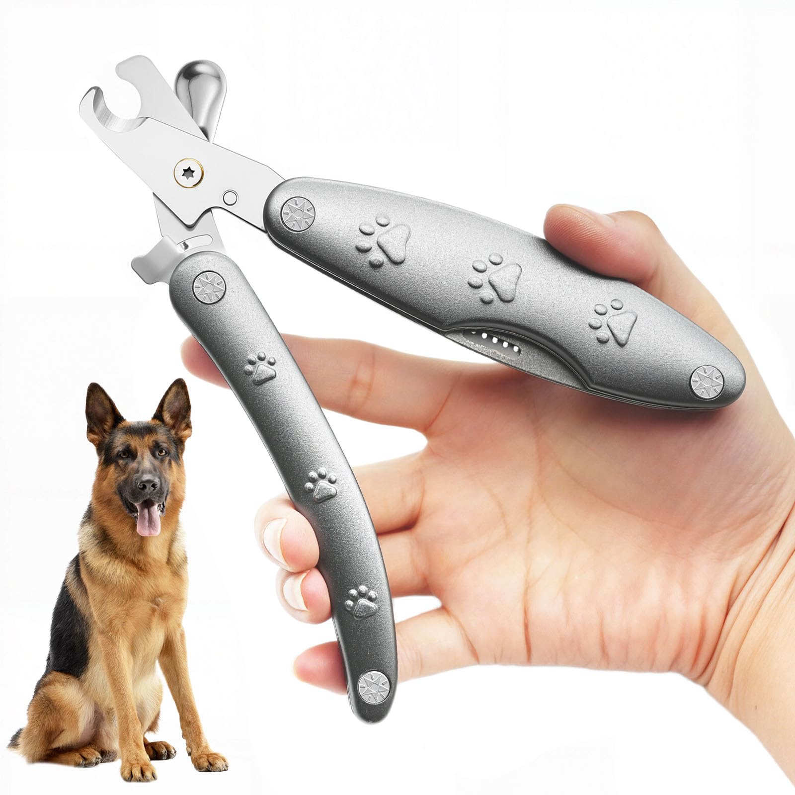 Picture of Dog Nail Trimmers for Sensitive Dog, Sharpest Quiet Smoothest Dog Nail ...
