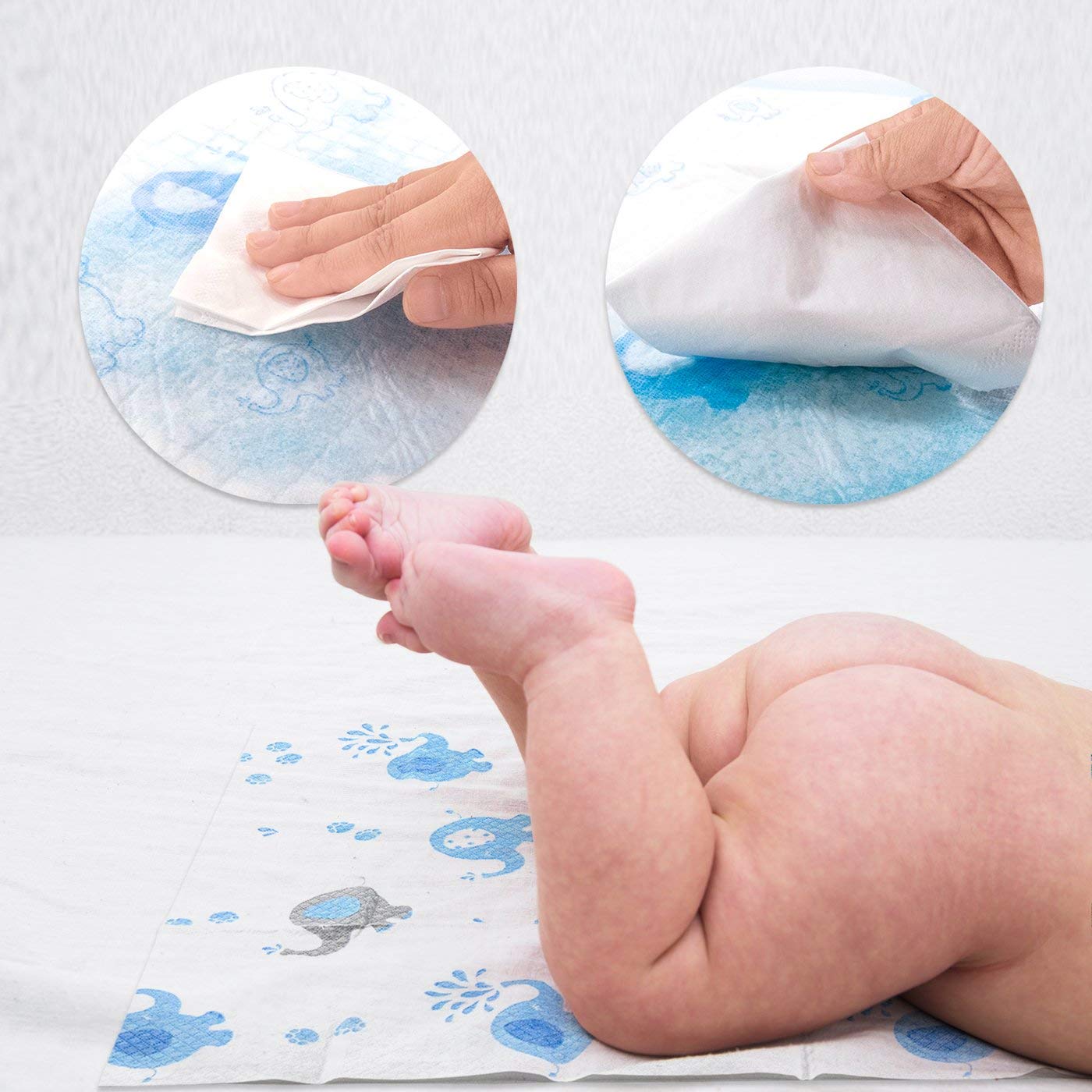 Little Martin’s Drawer Disposable Changing Pads Both Thin & Thick Super