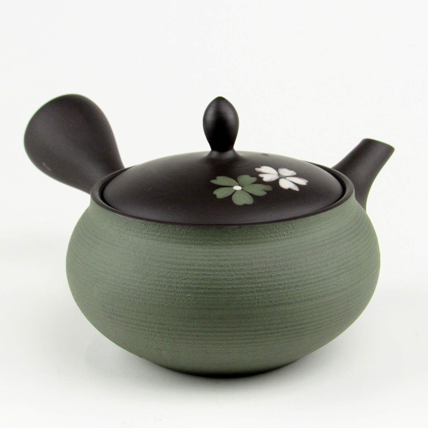 Japanese teapot Kyusu/Handmade Tokoname clay teapot