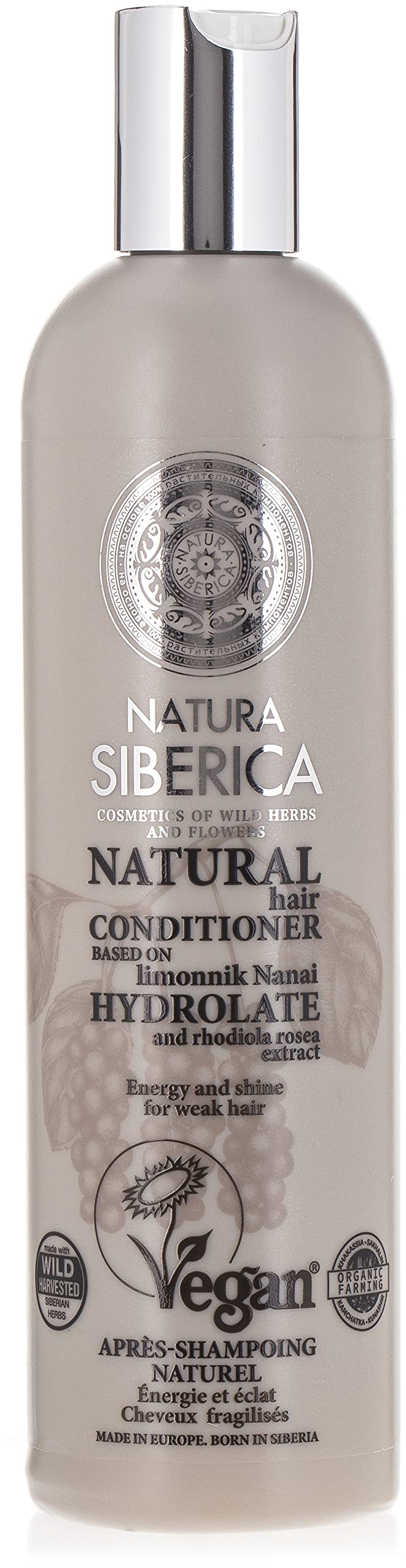 Natura Siberica Natura Siberica Energy and Shine Conditioner for Weak Hair, 400 ml